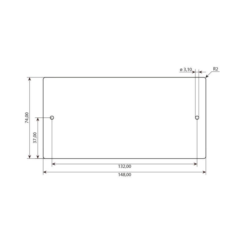 2362 74 x 148 mm